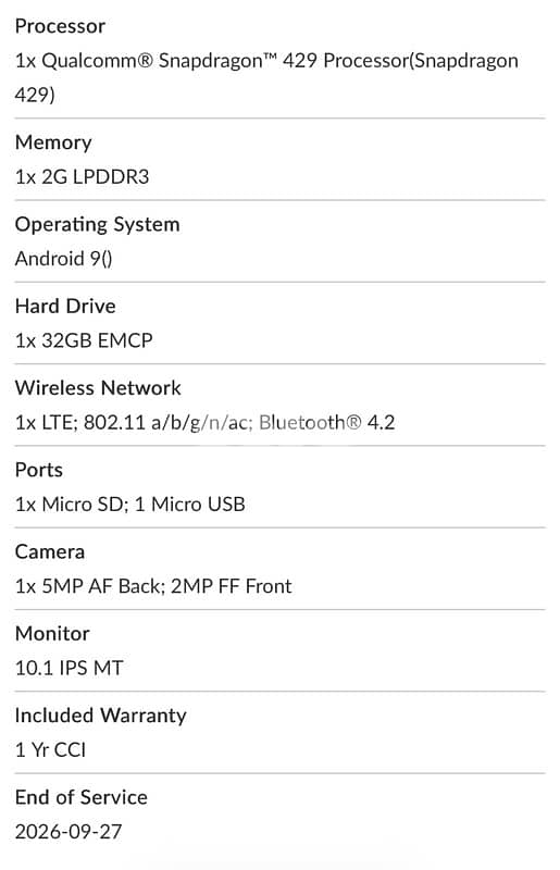 Lenovo TAB M10 NEW (Ipad/Tablet) 1