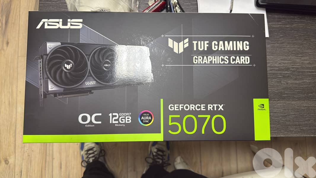 Asus TUF Gaming GeForce RTX 5070 12GB OC Edition Graphics Card 0
