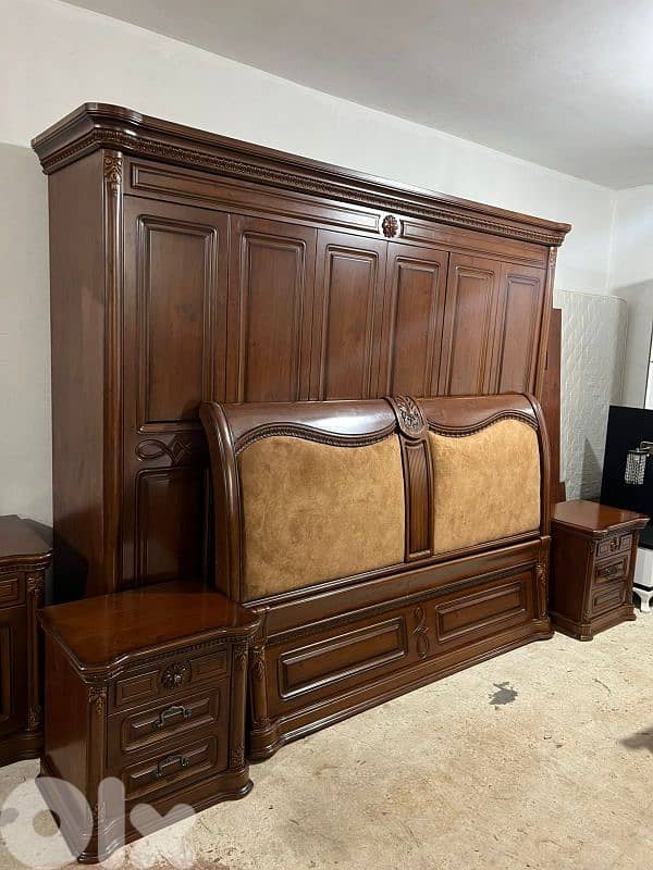 أوضة نوم ملوكية صناعة ماليزيا مستعملة بحالة جديدة 6