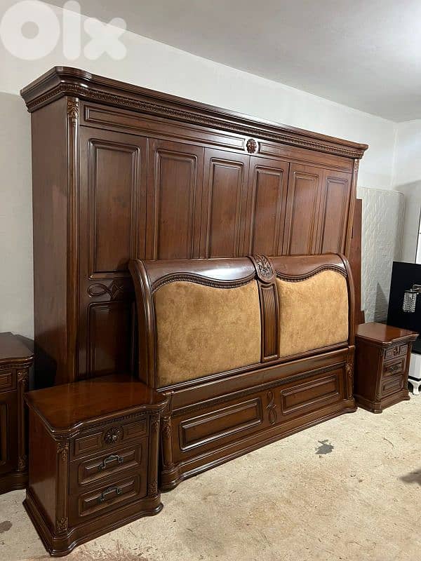 أوضة نوم ملوكية صناعة ماليزيا مستعملة بحالة جديدة 8