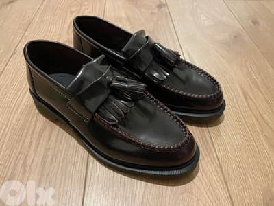 Doc Martens - Adrian Arcadia Leather Loafers in Cherry Red (43)