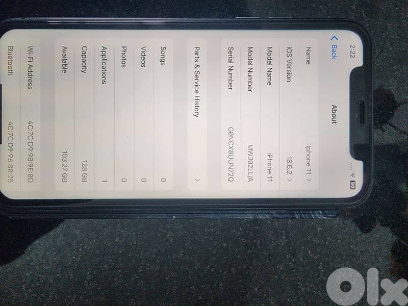 iphone 11 128gb broken back 2