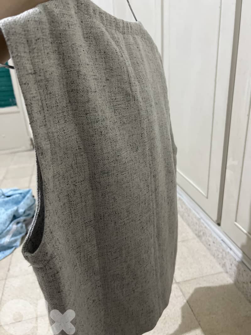 طقم تنورة شتوية + بليزر حفر 3