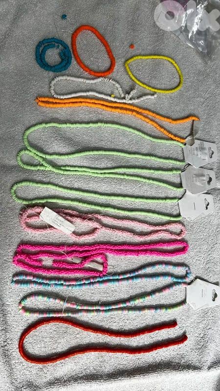 اكسسوارات خرز مشكل مع خيطان طقم كامل 1