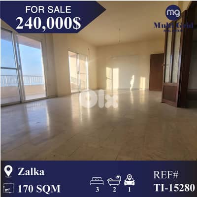 TI-15280 / Apartment for Sale in Zalka, شقة للبيع في الزلقا
