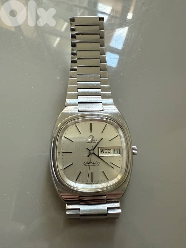 Omega Seamaster 1970s TV dial 166.0213 1