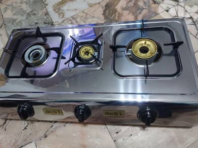 للبيع غاز ٣ عيون ستنلس