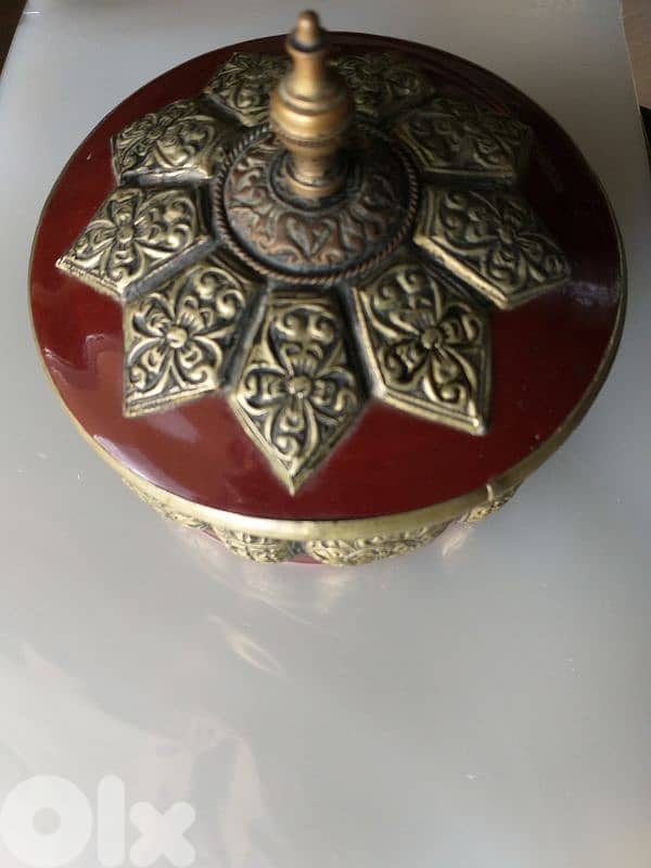 Ceramic & Hand Made Silver Bowl 1