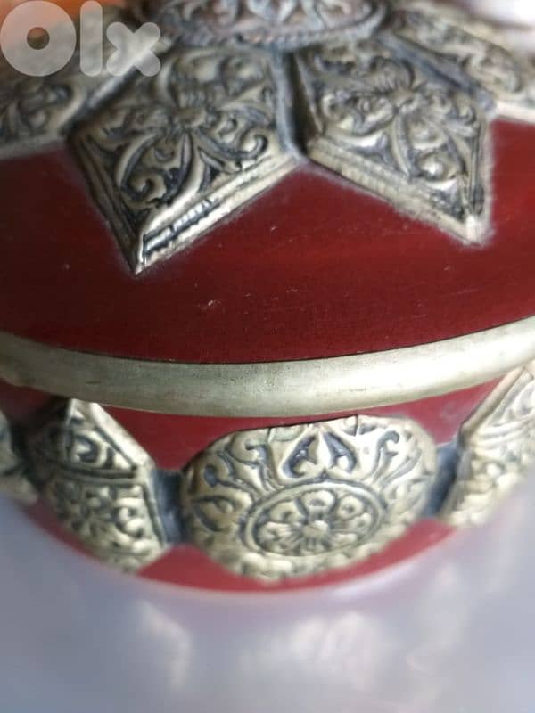 Ceramic & Hand Made Silver Bowl 6