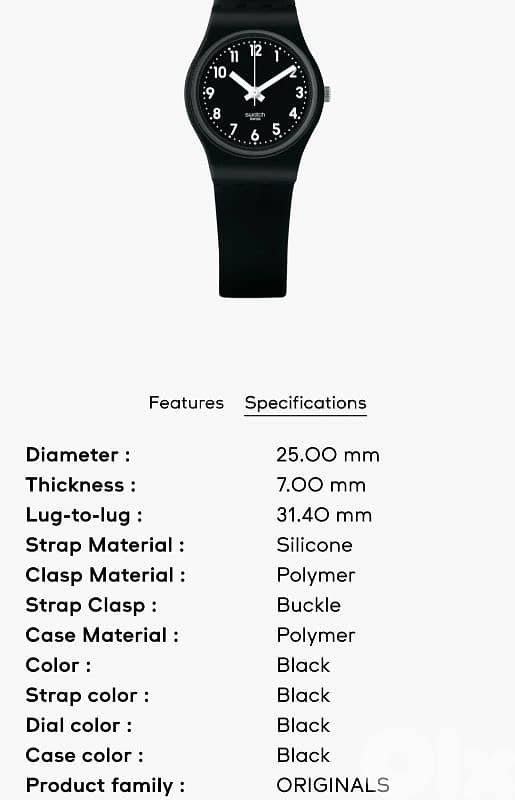 Lady Black Single Swatch 2