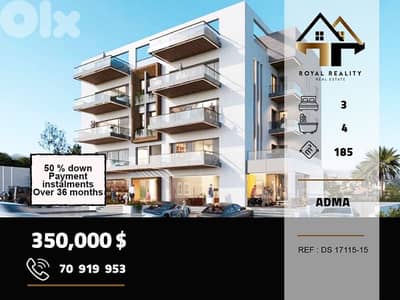 apartments for sale in adma keserouan شقق للبيع في ادما كسروان