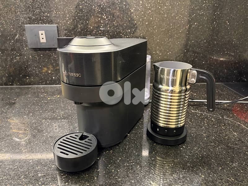Nespresso Vertuo Pop + Aeroccino4 milk frother 0