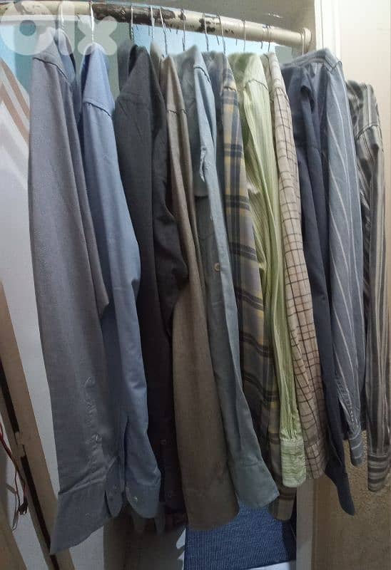 قمصان كم طويل عدد 40 قطعه  للبيع رجالي 2