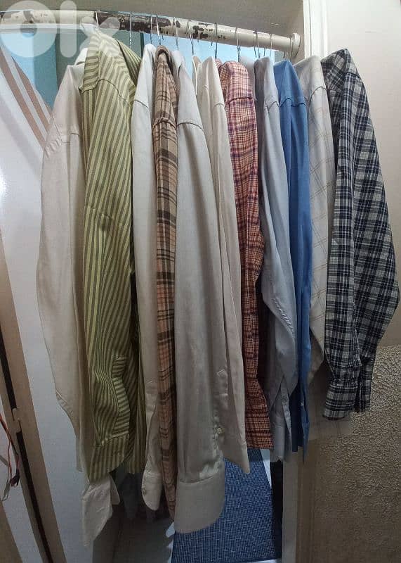 قمصان كم طويل عدد 40 قطعه  للبيع رجالي 3