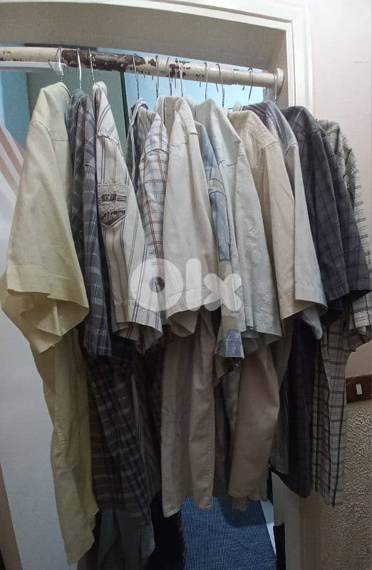 قمصان نص كم  32 قميص رجالي للبيع 1