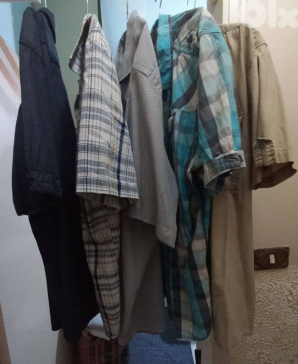 قمصان نص كم  32 قميص رجالي للبيع 2