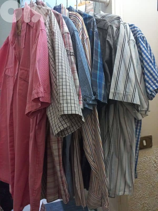 قمصان نص كم  32 قميص رجالي للبيع 3