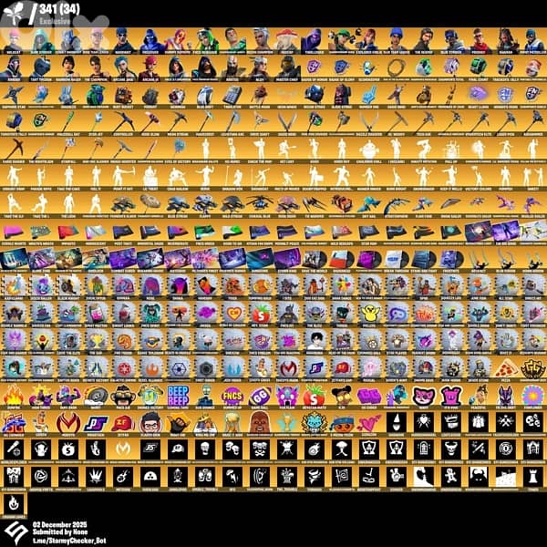 fortnite account stacked 1