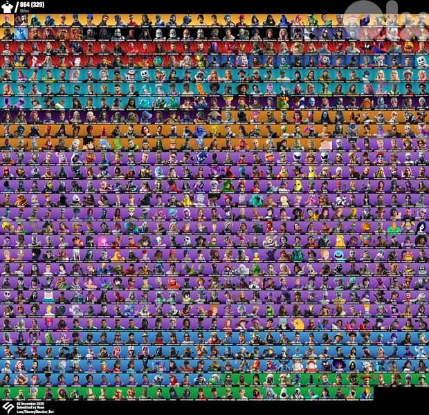 fortnite account stacked 3