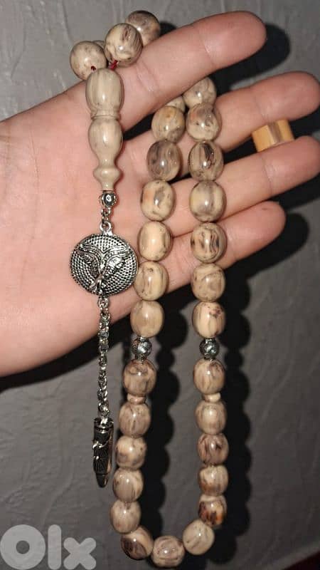 مسبحه قضبان مع شقفه خام 2