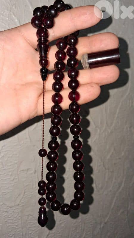 مسبحه قضبان مع شقفه خام 3