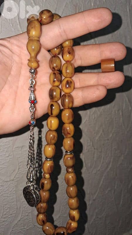 مسبحه قضبان مع شقفه خام 5