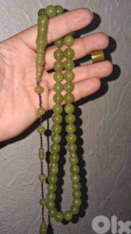 مسبحه قضبان مع شقفه خام 6