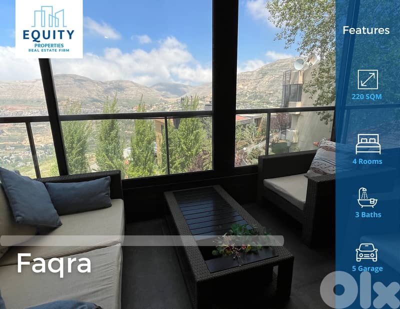 Furnished 220 SQM Apartment For Rent In Faqra شقة للإيجار #RH232976 0