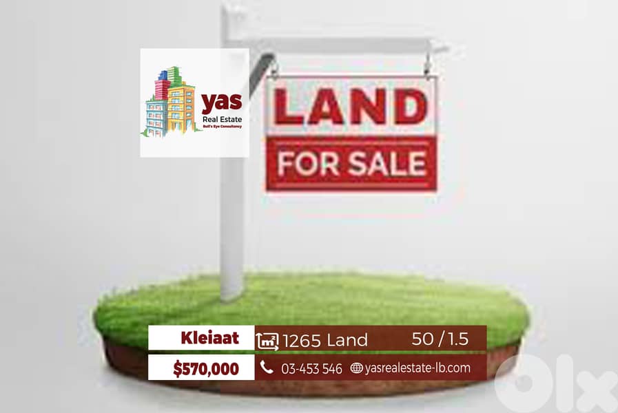 Kleiaat 1265m2 Land | Prime Location | 50 / 1.5 Coeff | Main Road |WA 0