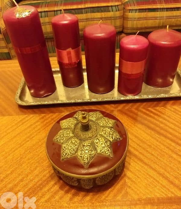 Ceramic & Hand Made Silver Bowl 9