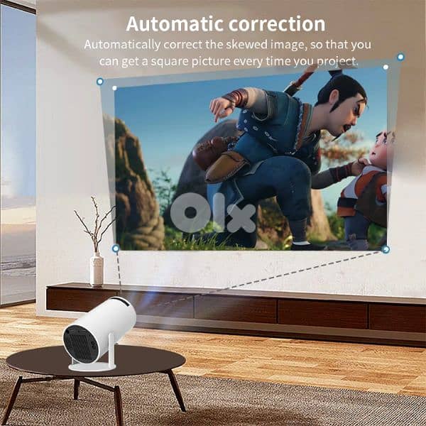 WiFi 4K Portable Mini Projector 2