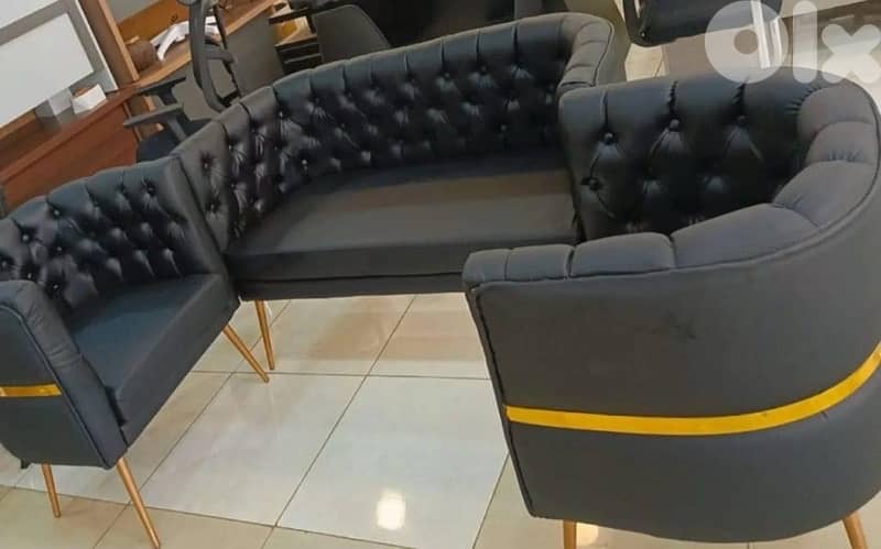 Learher sofa                صالون جلد 3