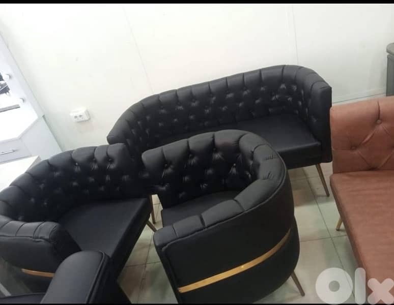 Learher sofa                صالون جلد 4