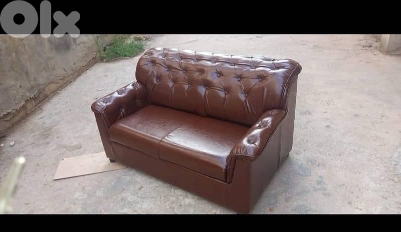 Learher sofa                صالون جلد 6