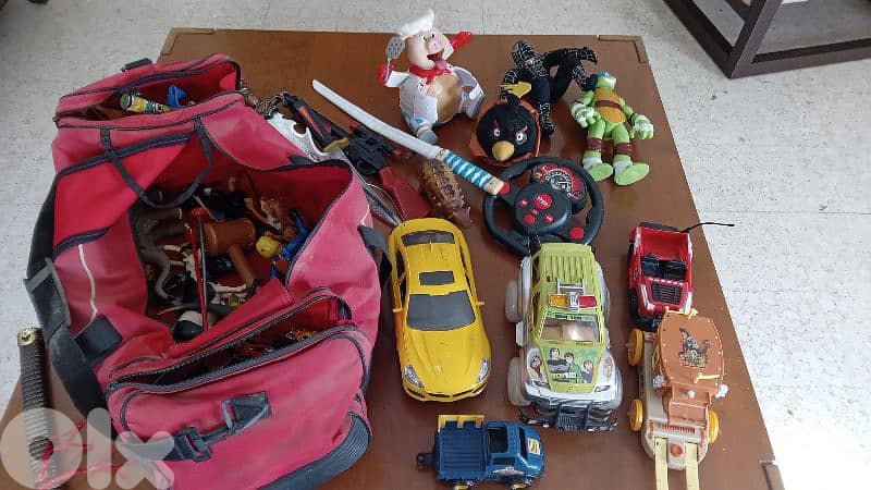 ألعاب أطفال متنوعة (Spider-Man / Ben 10 / Angry Birds) 0