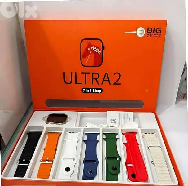 smart watch ultra 2 whis 7 bands 0