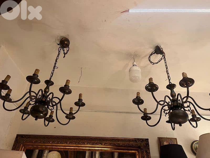 ثرية عدد 2 برونز شغل هولندي ولا اروع خارقين النضافة سعر لقطة 1