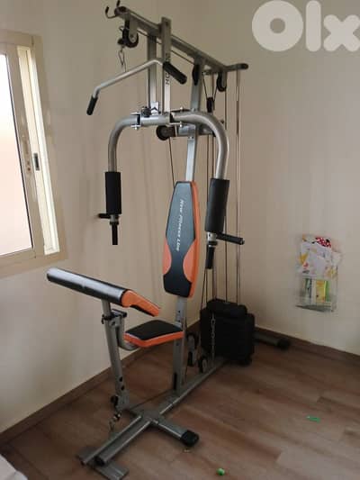 multi-station home gym machine