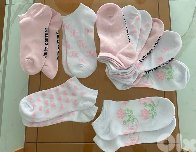 Juicy couture socks for women or girls (one size: 35 till 40) 1