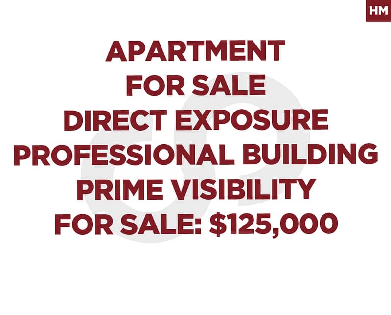 Direct Exposure ·Professional Building ·Mansourieh REF#HM129502 0