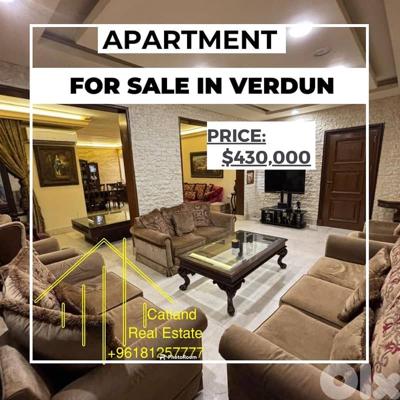 2Bedroom apartment for sale in Verdun 170m2 for $430k with helper room 0