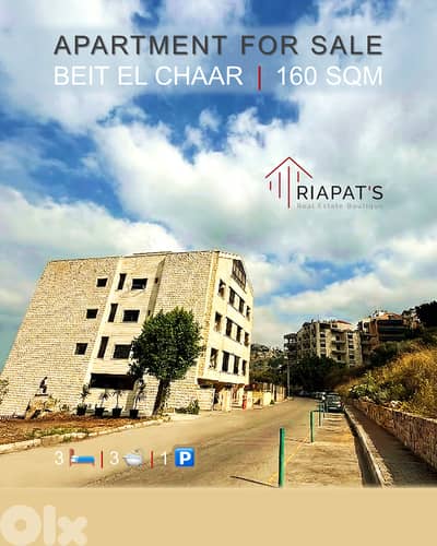 APARTMENT FOR SALE | 160 SQM | BEIT EL CHAAR | 200K