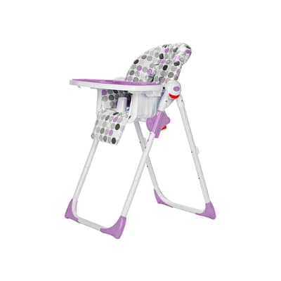 Folding High Chair For Babies And Toddlers- كرسي طعام قابل للطي للرضّع