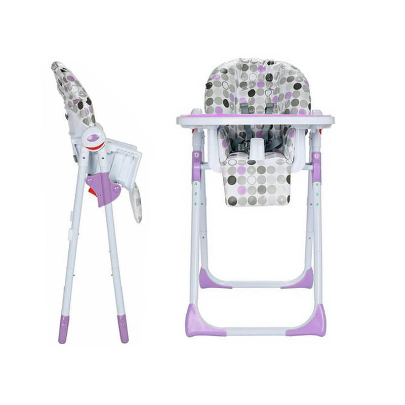 Folding High Chair For Babies And Toddlers- كرسي طعام قابل للطي للرضّع 2