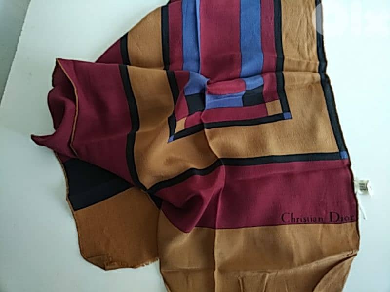 Vintage Christian Dior scarf pure silk - Not Negotiable 2