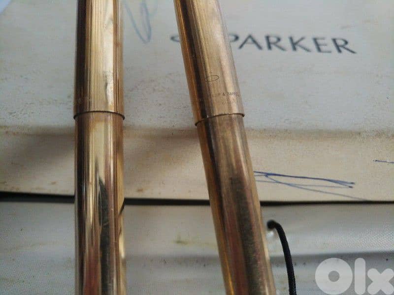 Vintage Parker 61 set (gold plated) - Not Negotiable 2
