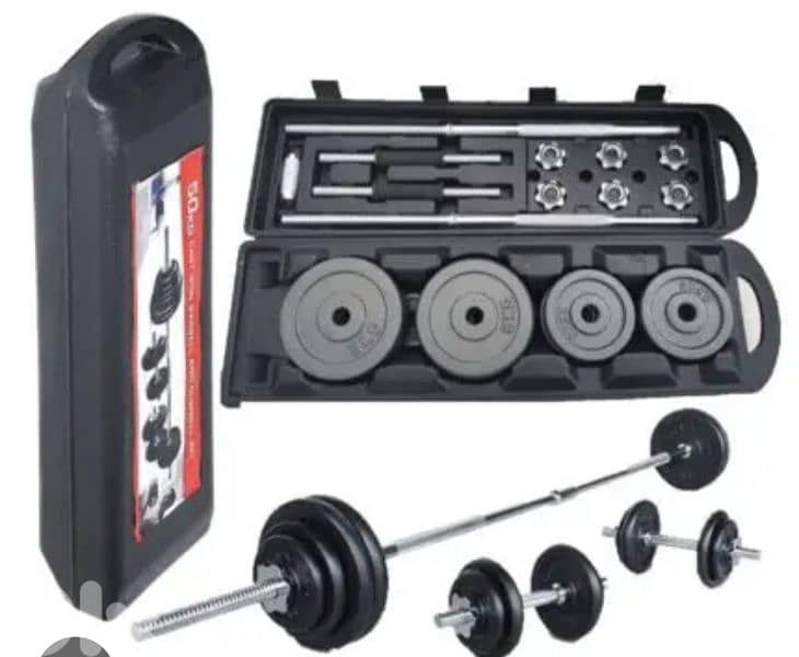 painting dumbbells set (50kg) 0