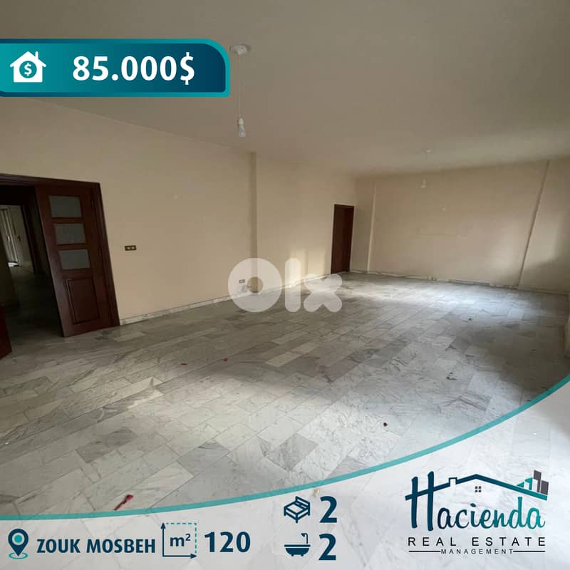 Apartment For Sale In Zouk Mosbeh 0