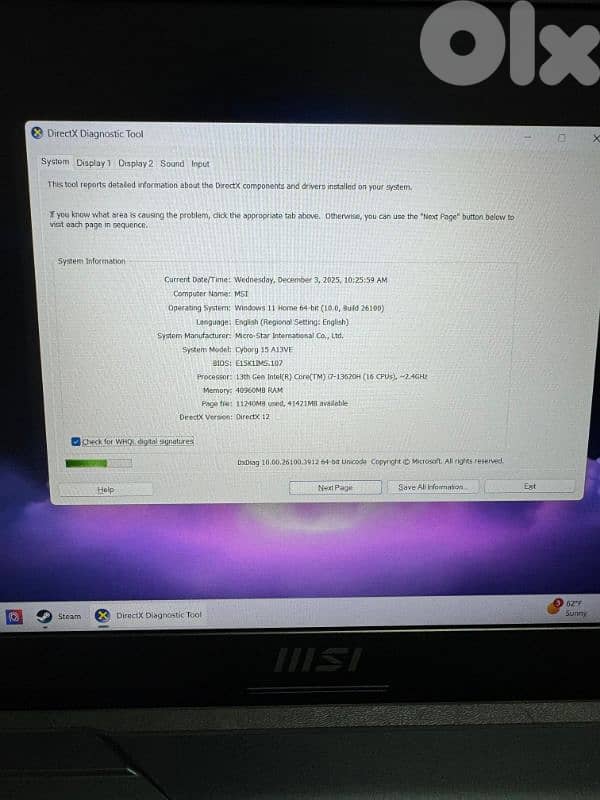 MSI CYBORG 15 A13V Gaming Laptop 4