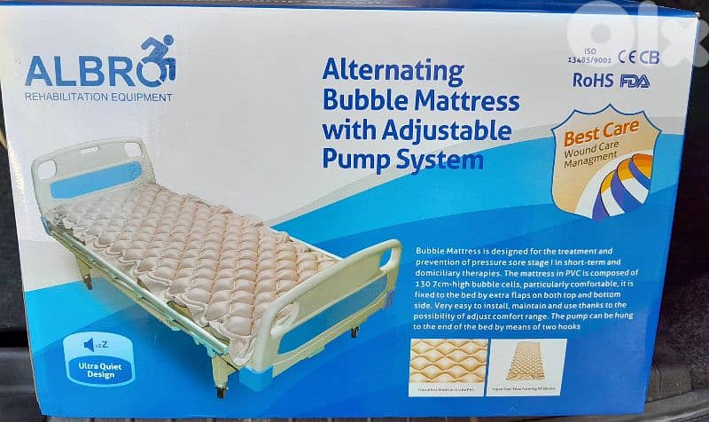 فرشة هوا طبية غير مستعملة 0